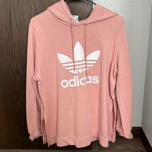 Pink Adidas hoodies